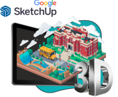 Google SketchUp - Школа программирования для детей, компьютерные курсы для школьников, начинающих и подростков - KIBERone г. Краснодар