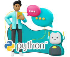 Умный чат-бот на Python - Школа программирования для детей, компьютерные курсы для школьников, начинающих и подростков - KIBERone г. Краснодар