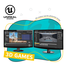 Unreal Engine 4. Игровой движок - КИБЕРшкола программирования для детей, компьютерные курсы для школьников, начинающих и подростков - KIBERone г. Краснодар