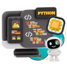 Мой первый сайт с мозгами: Python + AI - КИБЕРшкола программирования для детей, компьютерные курсы для школьников, начинающих и подростков - KIBERone г. Краснодар