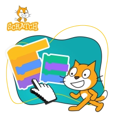 Scratch. Продвинутый уровень – создаём игры, как маленькие разработчики! - КИБЕРшкола программирования для детей, компьютерные курсы для школьников, начинающих и подростков - KIBERone г. Краснодар