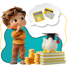 Финансовый интеллект вместе KIBERone - КИБЕРшкола программирования для детей, компьютерные курсы для школьников, начинающих и подростков - KIBERone г. Краснодар