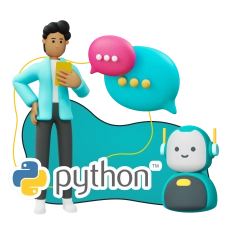 Умный чат-бот на Python на Telegram - КИБЕРшкола программирования для детей, компьютерные курсы для школьников, начинающих и подростков - KIBERone г. Краснодар