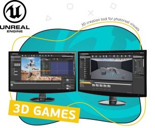 Unreal Engine 4. Игровой движок - Школа программирования для детей, компьютерные курсы для школьников, начинающих и подростков - KIBERone г. Краснодар