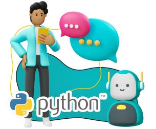 Умный чат-бот на Python - Школа программирования для детей, компьютерные курсы для школьников, начинающих и подростков - KIBERone г. Краснодар