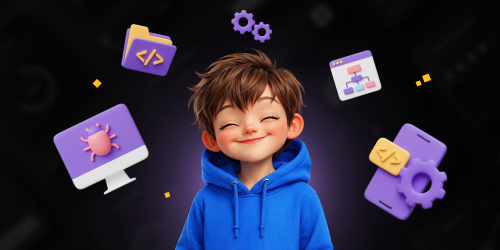 Идеальный сайт с нуля: код, дизайн и AI-помощник - КИБЕРшкола программирования для детей, компьютерные курсы для школьников, начинающих и подростков - KIBERone г. Краснодар